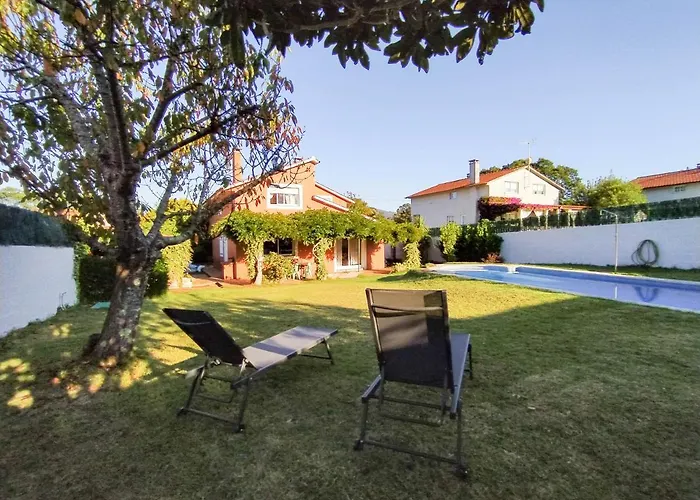 Casa Da Glicia, Casa Con Piscina Privada, Disfrutar Y Relajarse * Goyán